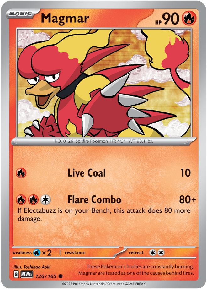 Magmar - 126-165 (RH)