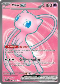 pokemon scarlet violet 151 mew ex 193 165 full art