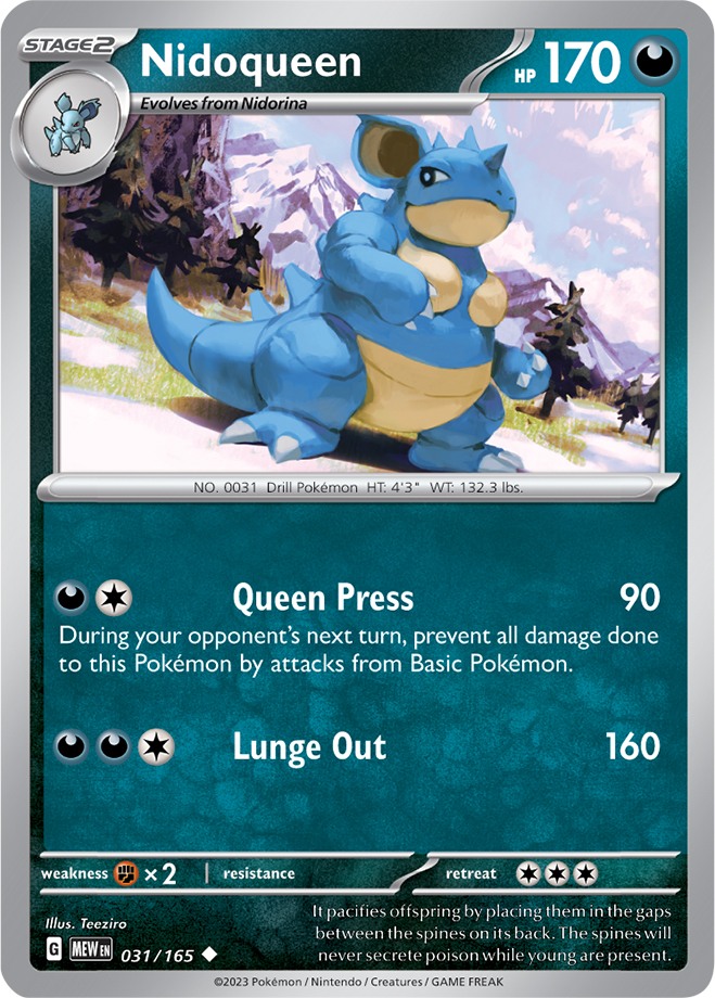 Nidoqueen - 031-165 (RH)