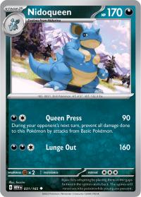 pokemon scarlet violet 151 nidoqueen 031 165 rh