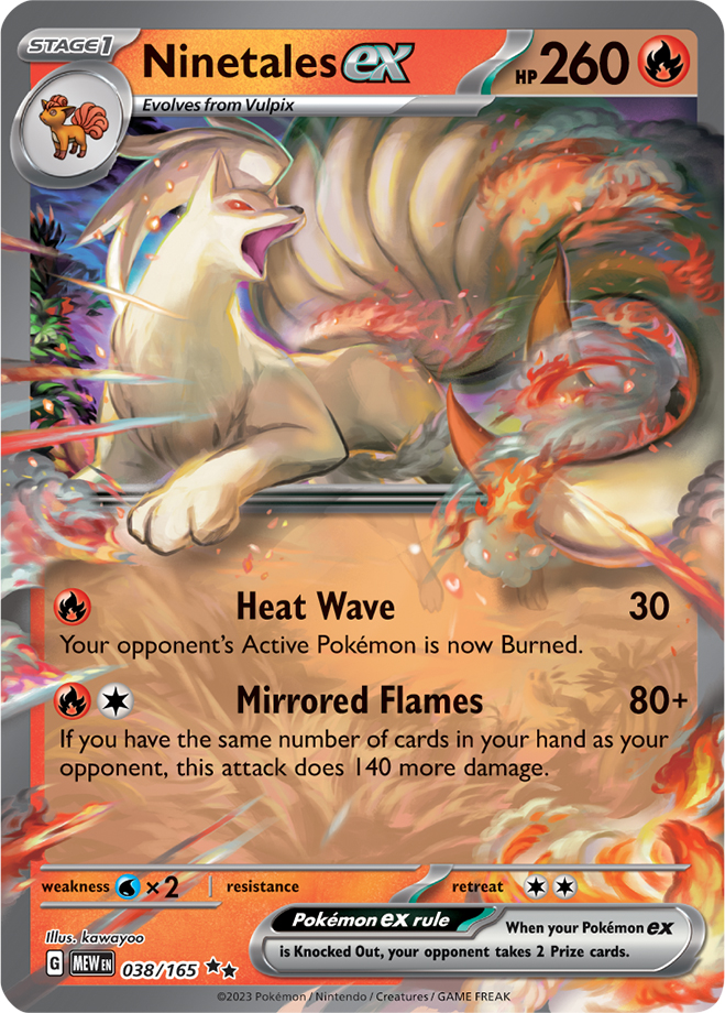 Ninetales EX - 038-165