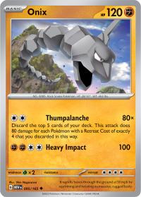 pokemon scarlet violet 151 onix 095 165 rh