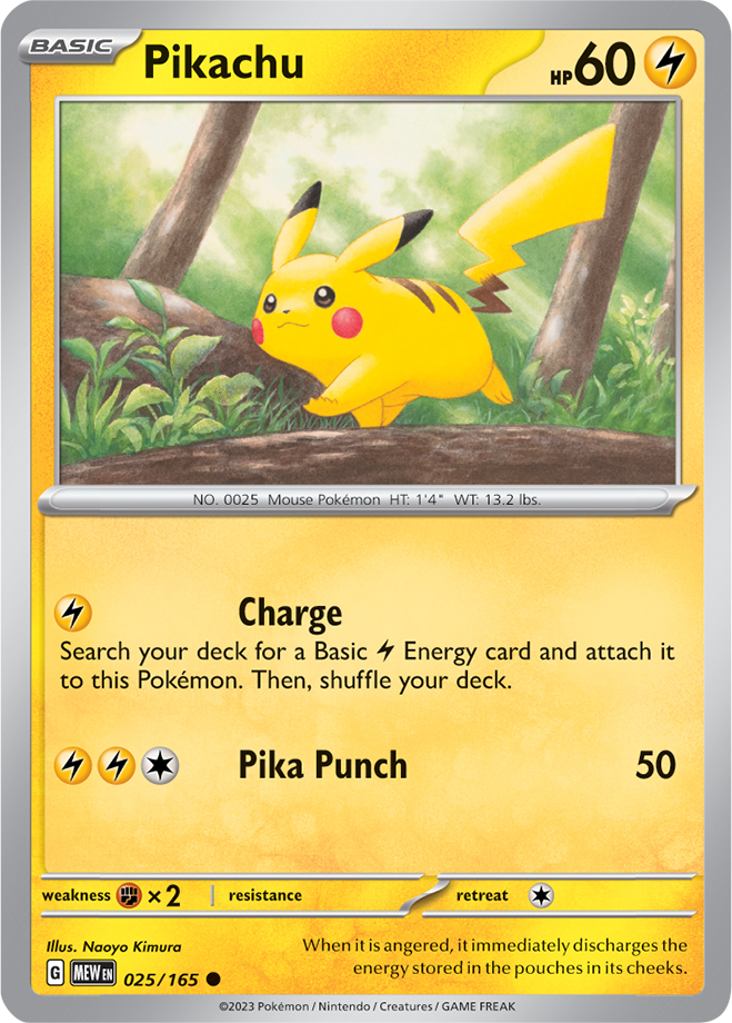 Pikachu - 025-165
