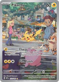 pokemon scarlet violet 151 pikachu 173 165 illustration rare