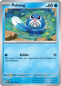 pokemon scarlet violet 151 poliwag 060 165 rh