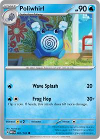 pokemon scarlet violet 151 poliwhirl 061 165 rh