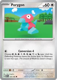 pokemon scarlet violet 151 porygon 137 165 rh