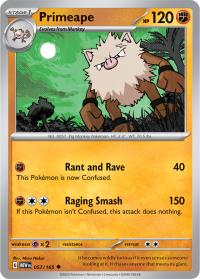 pokemon scarlet violet 151 primeape 057 165 rh