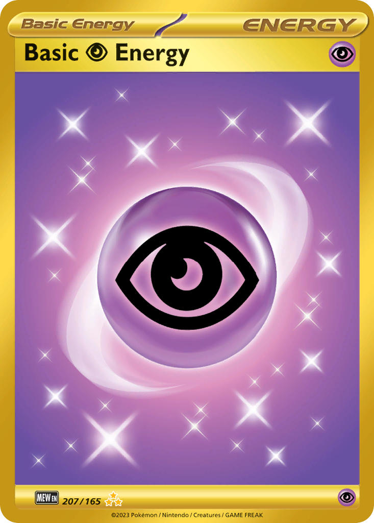 Psychic Energy - 207-165 - SECRET RARE