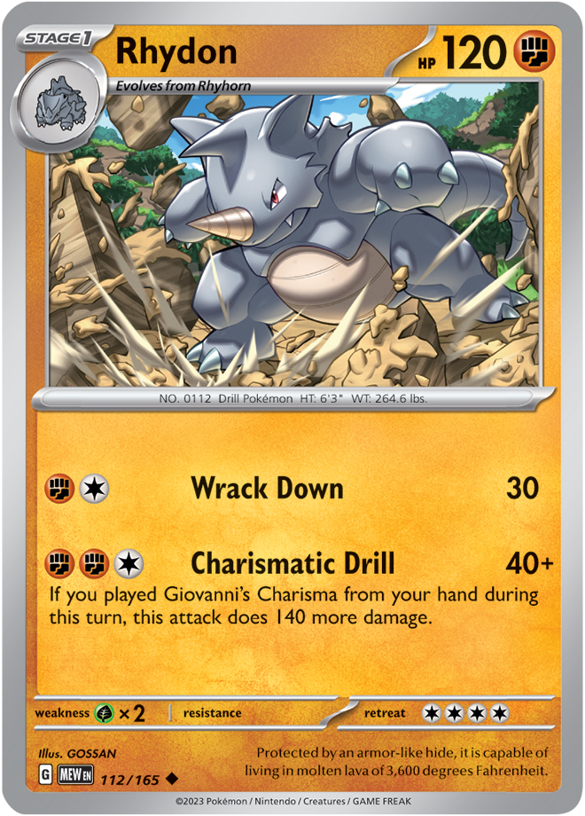 Rhydon - 112-165