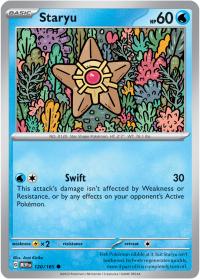 pokemon scarlet violet 151 staryu 120 165 rh