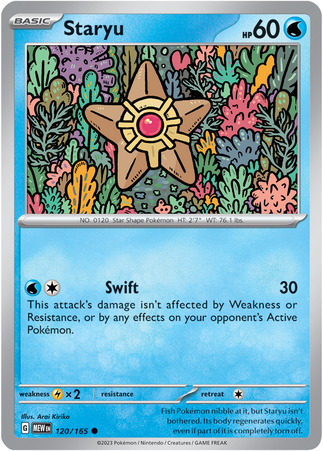 Staryu - 120-165