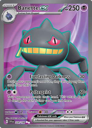 Banette EX - 229-198 - FULL ART