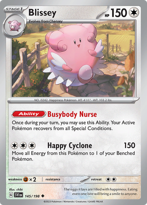 Blissey - 145-198 (RH)