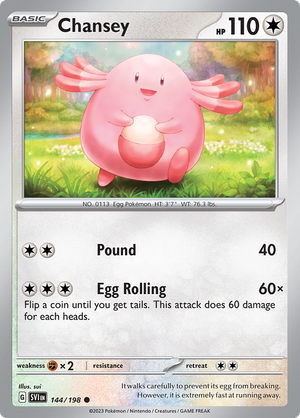 Chansey - 144-198 (RH)