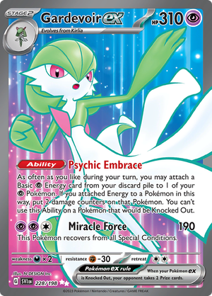 Gardevoir EX - 228-198 - FULL ART