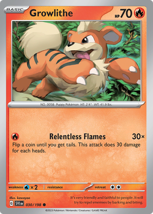 Growlithe - 030-198 (RH)