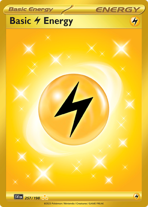 Lightning Energy - 257-198 - SECRET RARE