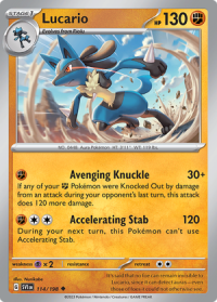 pokemon scarlet violet base set lucario 114 198 rh