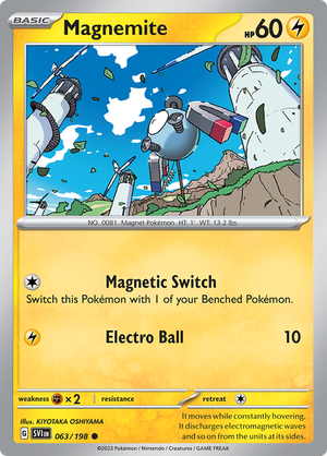 Magnemite - 063-198 (RH)