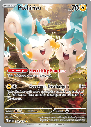 Pachirisu - 208-198 - Illustration Rare