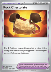 pokemon scarlet violet base set rock chestplate 192 198 rh