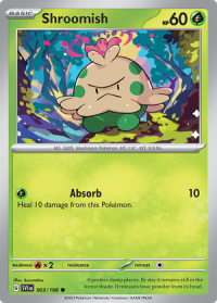 pokemon scarlet violet base set shroomish 003 198 rh