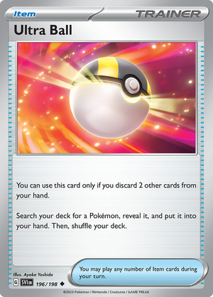 Ultra Ball - 196-198 (RH)