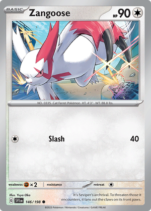 Zangoose - 146-198 (RH)