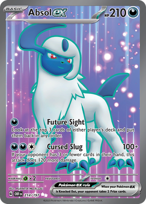 Absol EX - 214-197 - FULL ART