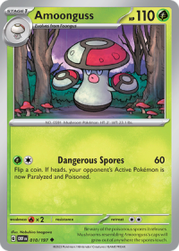 pokemon scarlet violet obsidian flames amoonguss 010 197