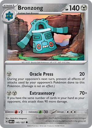 Bronzong - 145-197