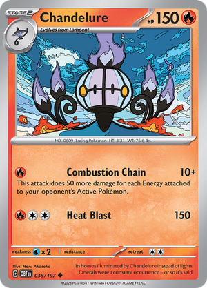 Chandelure - 038-197