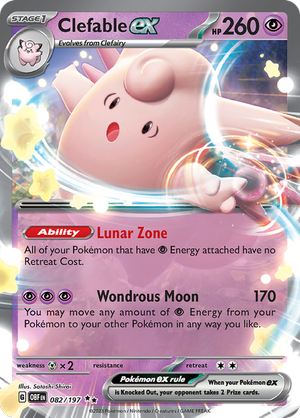 Clefable EX - 082-197