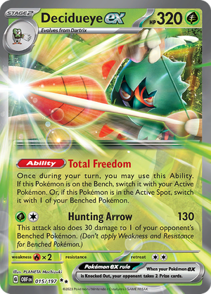 Decidueye EX - 015-197