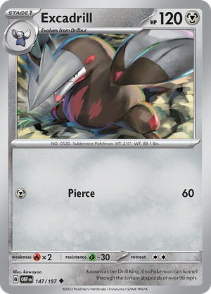 Excadrill - 147-197 (RH)
