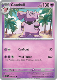 pokemon scarlet violet obsidian flames granbull 088 197 rh