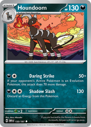 Houndoom - 133-197 (RH)