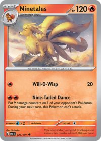 pokemon scarlet violet obsidian flames ninetales 029 197