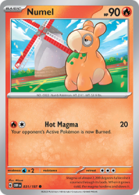 pokemon scarlet violet obsidian flames numel 031 197