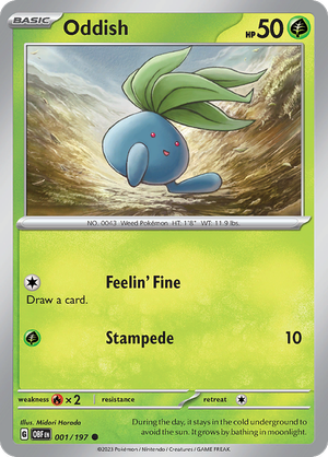 Oddish - 001-197