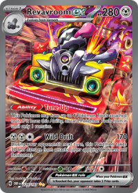 pokemon scarlet violet obsidian flames revavroom ex 224 197 special ilustration rare