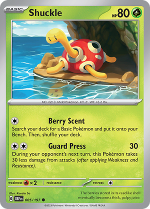 Shuckle - 005-197  (RH)