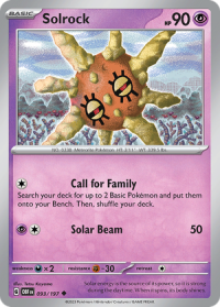 pokemon scarlet violet obsidian flames solrock 093 197