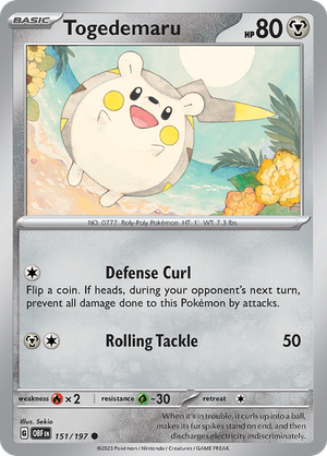 Togedemaru - 151-197 (RH)