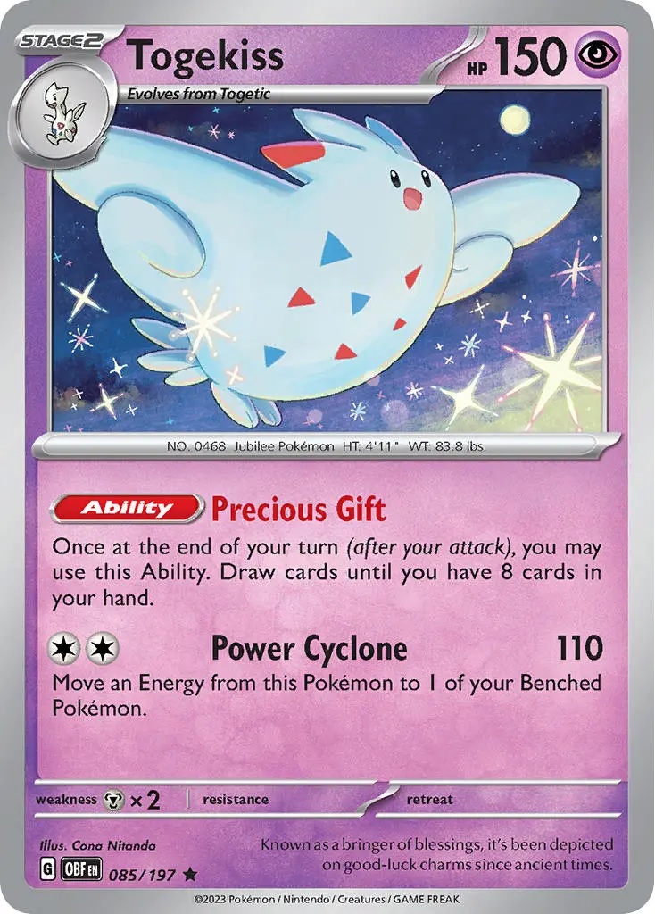 Togekiss - 085-197 (RH)