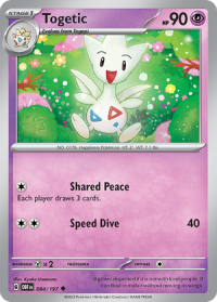 pokemon scarlet violet obsidian flames togetic 084 197