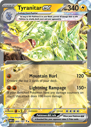 Tyranitar EX - 066-197