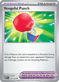 pokemon scarlet violet obsidian flames vengeful punch 197 197 rh