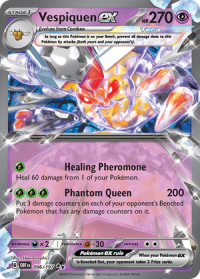 pokemon scarlet violet obsidian flames vespiquen ex 096 197